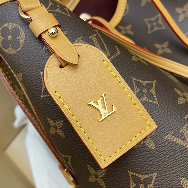 ルイヴィトンバッグ角部分ディテール